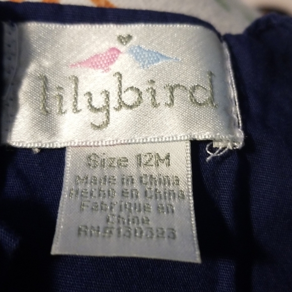 Lilybird navy blue strap sun dress - Picture 5 of 6